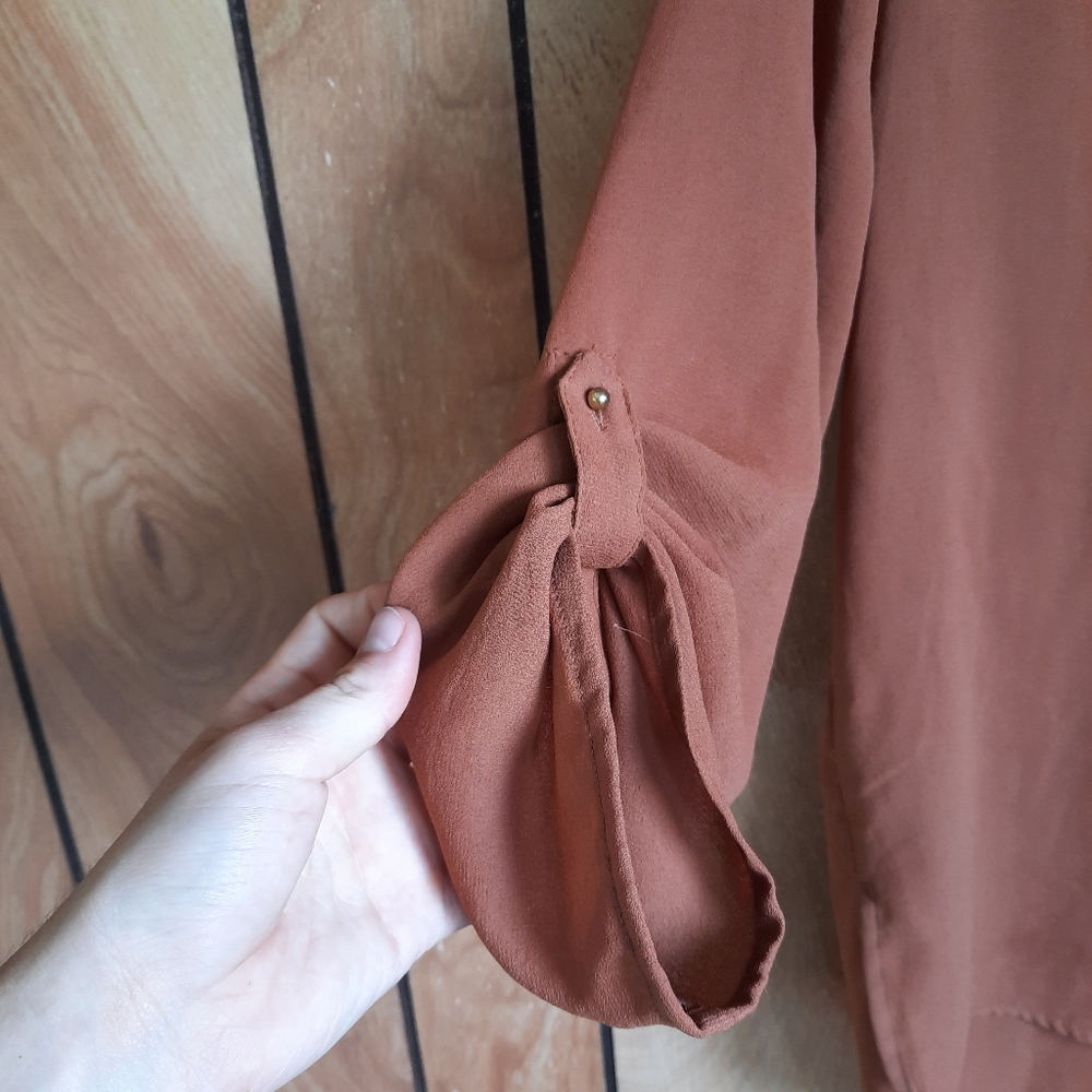 Zara basic flowy top - Picture 3 of 5